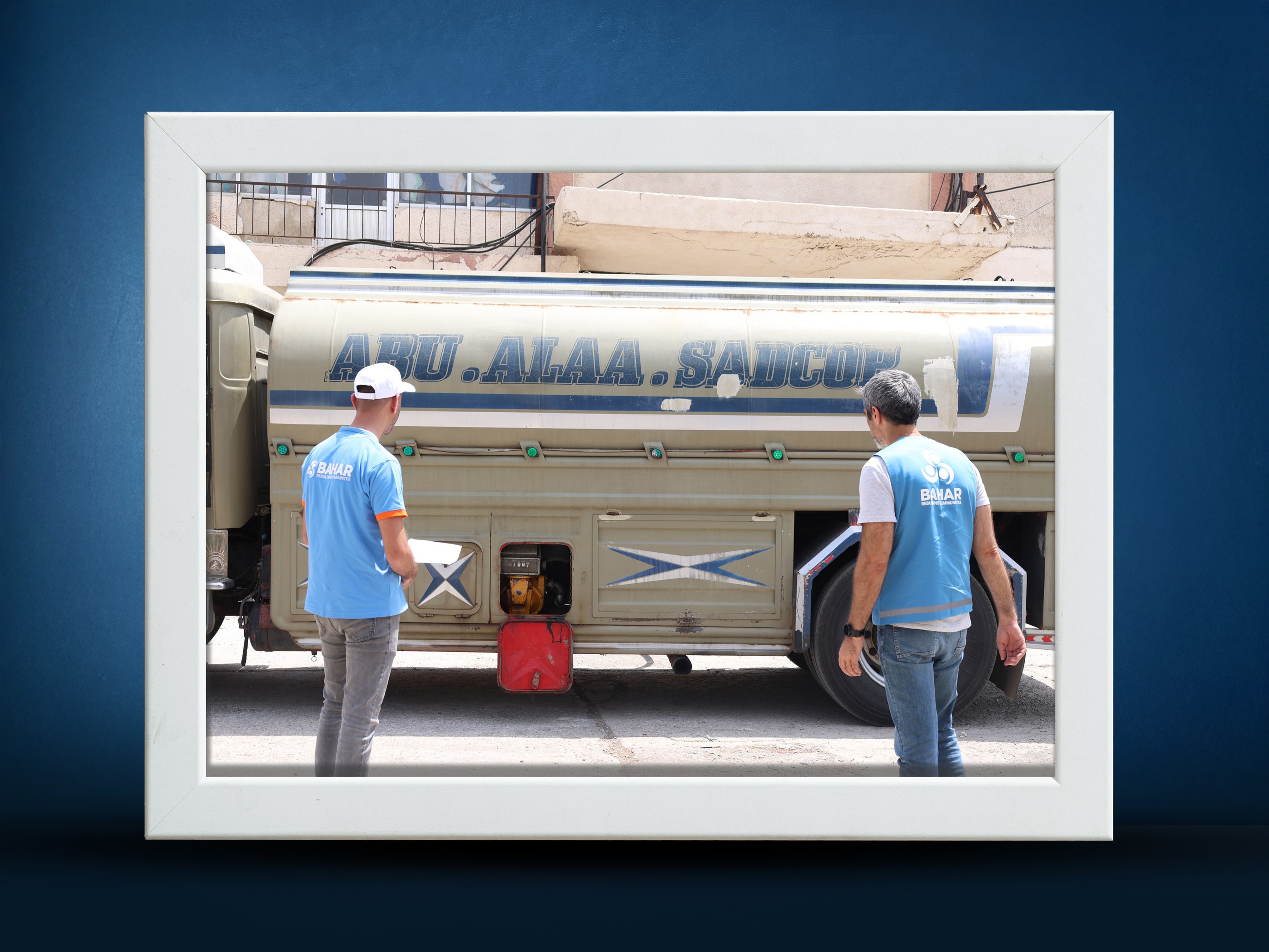 >Bahar Organization Provides Essential Bread and Water Support in As-Suwayda