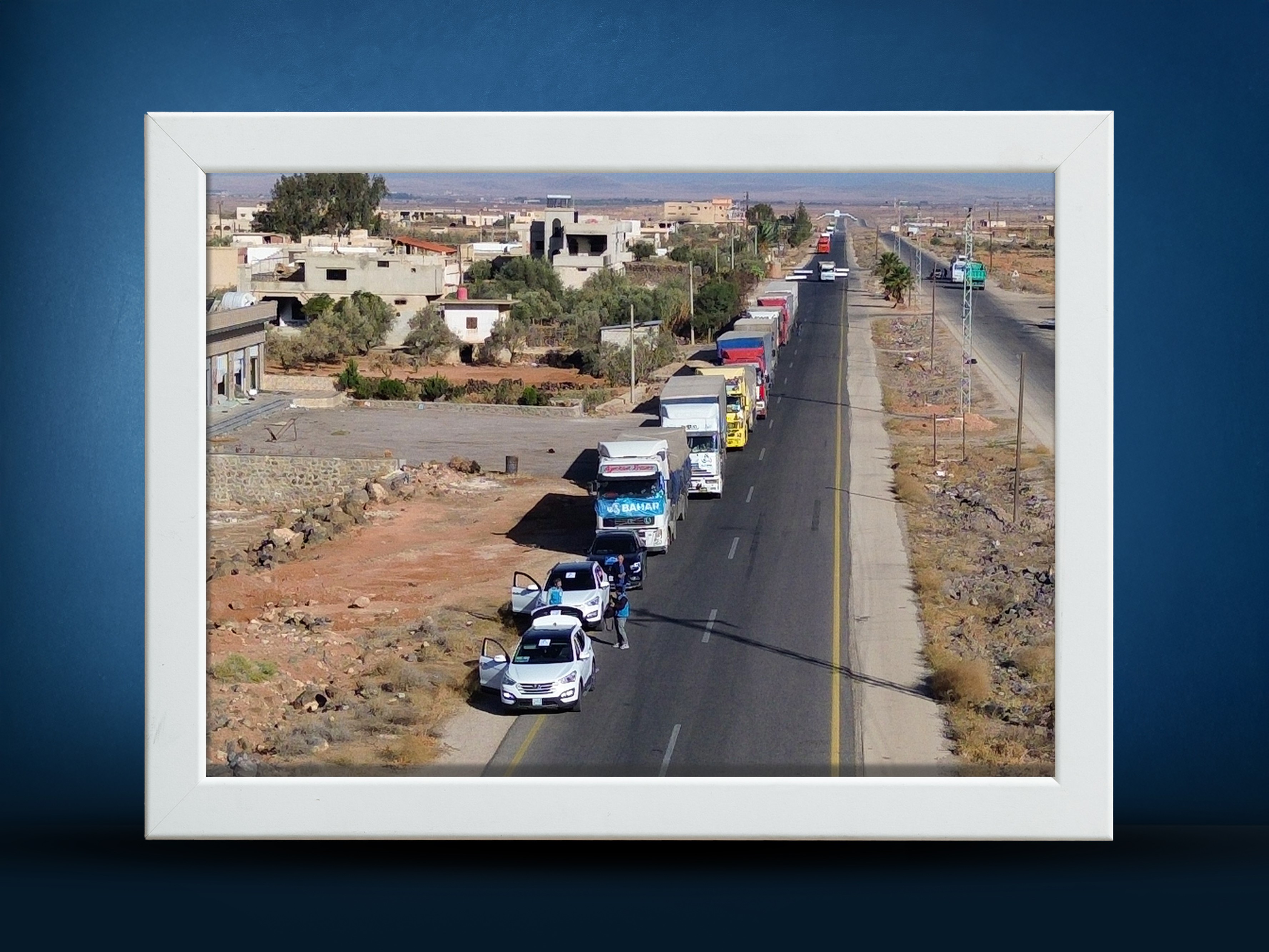>The Convoy of Hope Arrives in As-Suwayda ??