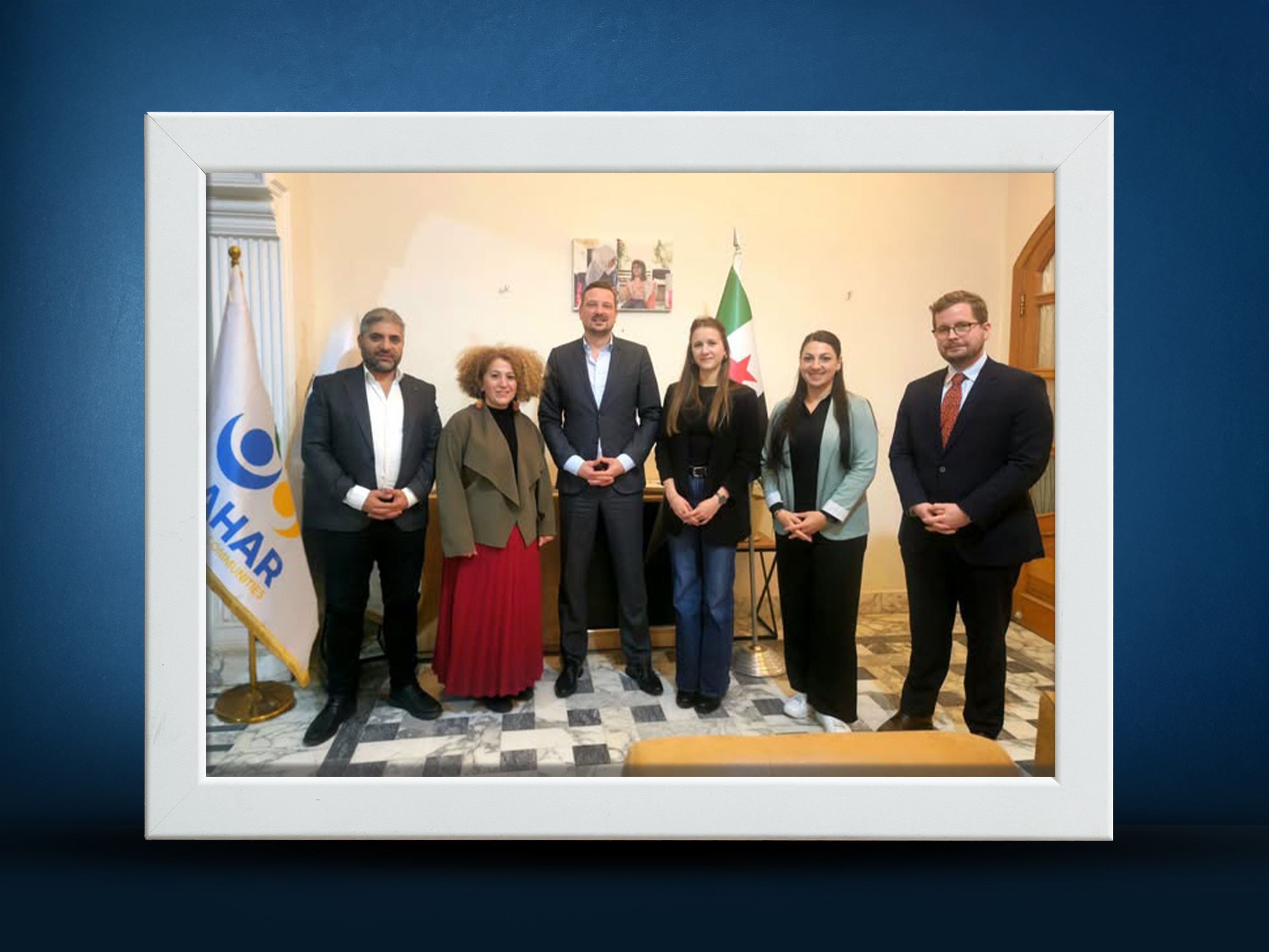 >BAMF Delegation Visits Bahar Organization Office in Damascus