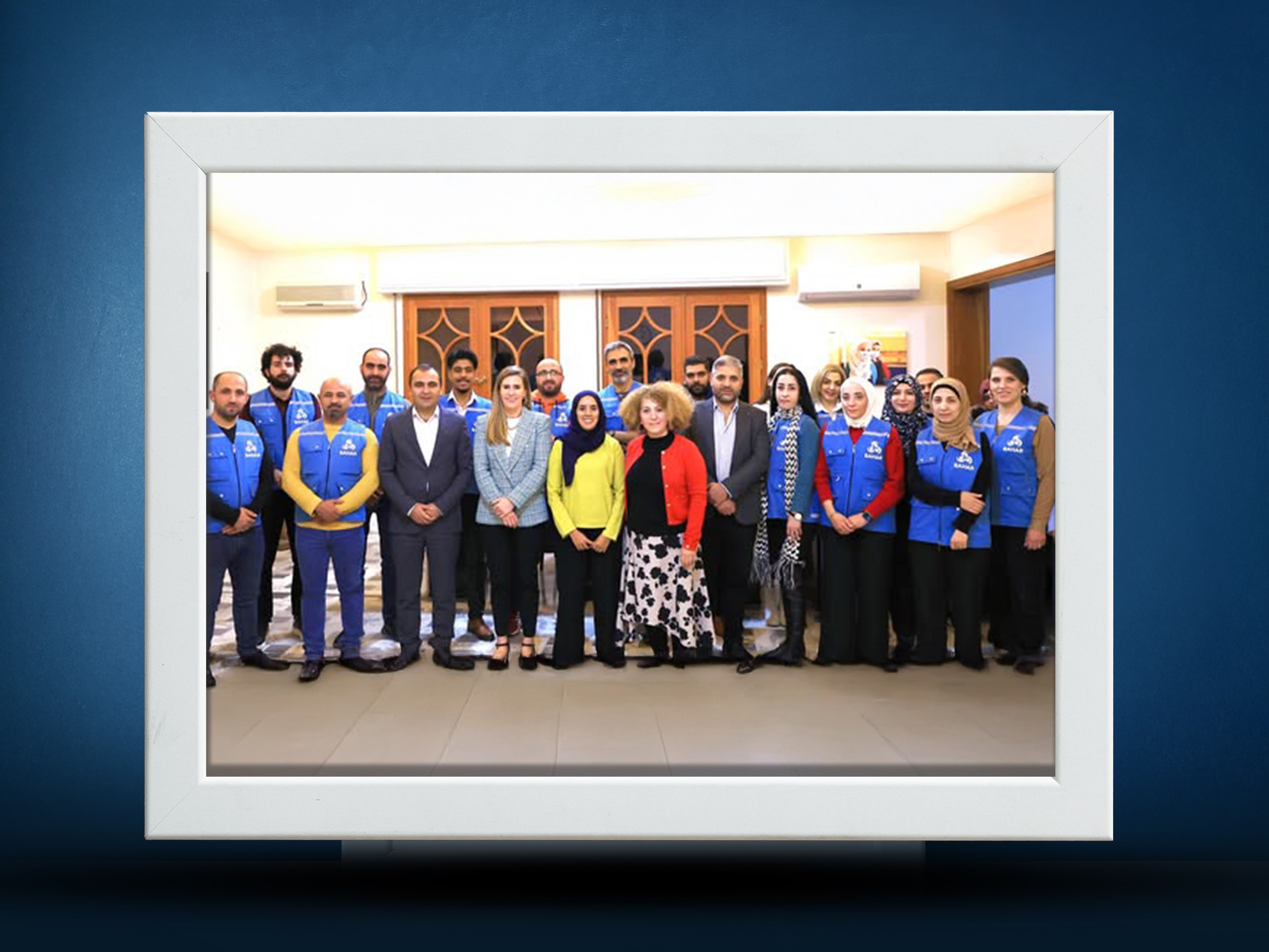 >UK Foreign Office Delegation Visits Bahar Organization in Damascus